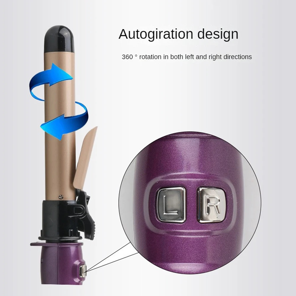 Automatic 360  Rotating Electric Curling Iron