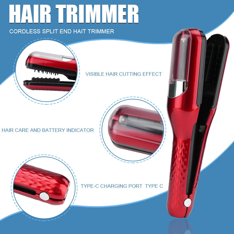 Rechargeable Cordless Split Ends Trimmer