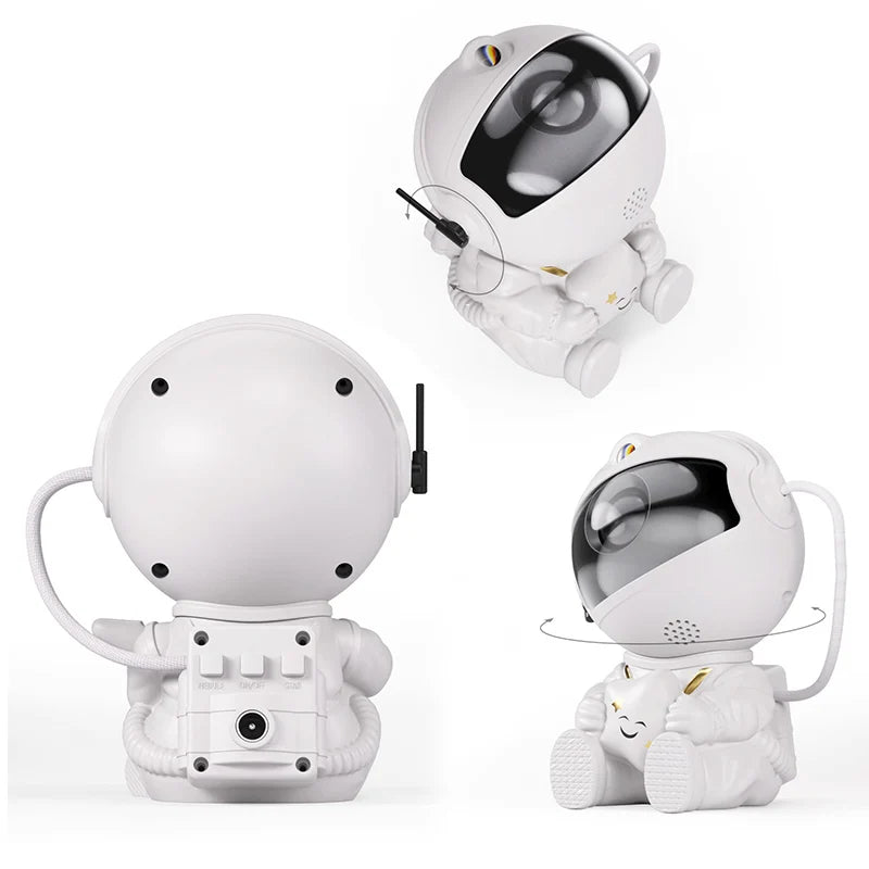 LED Night Light Starry Sky Galaxy Astronaut Projector Light