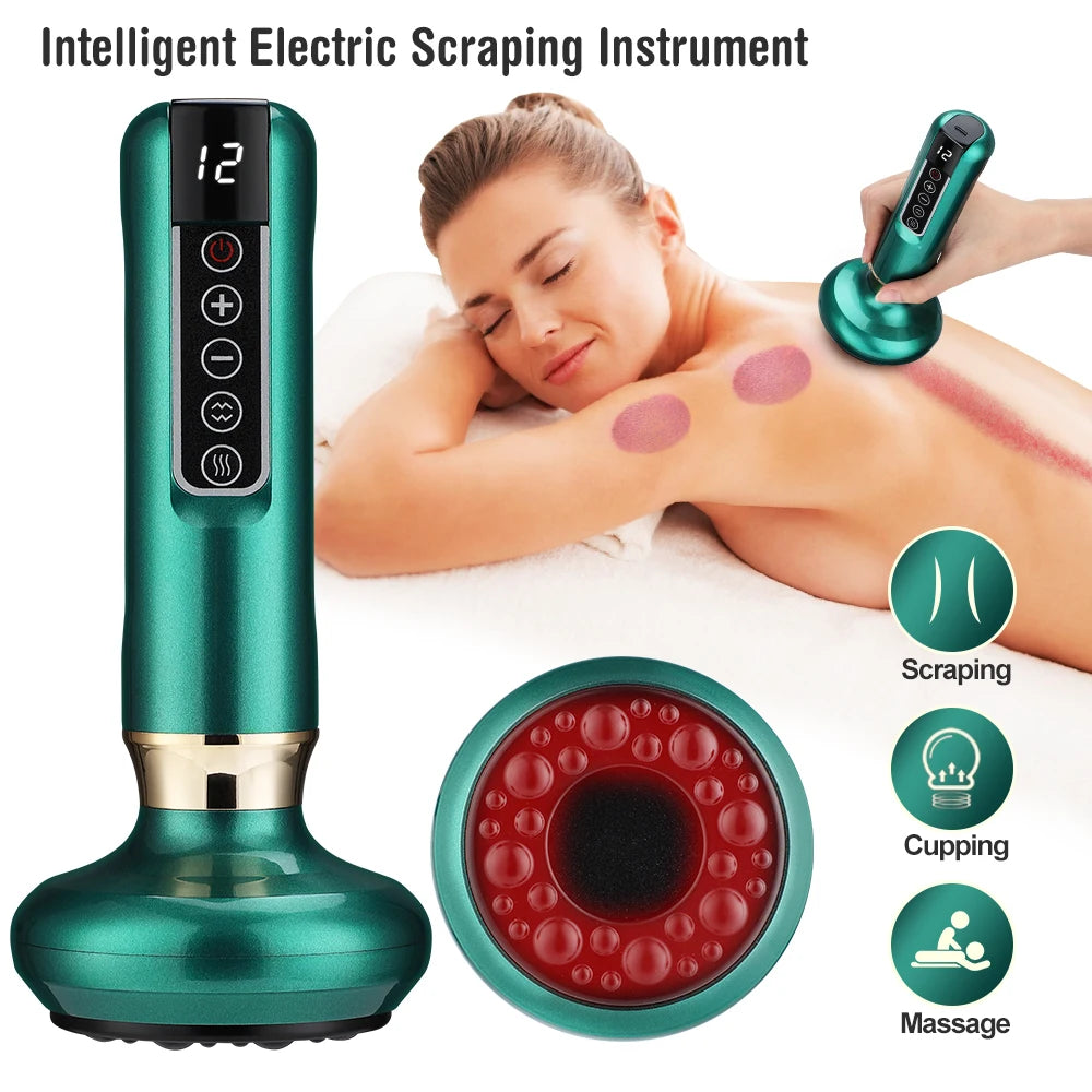 Infrared Heat Slimming Cupping Massager Gua Sha Tool