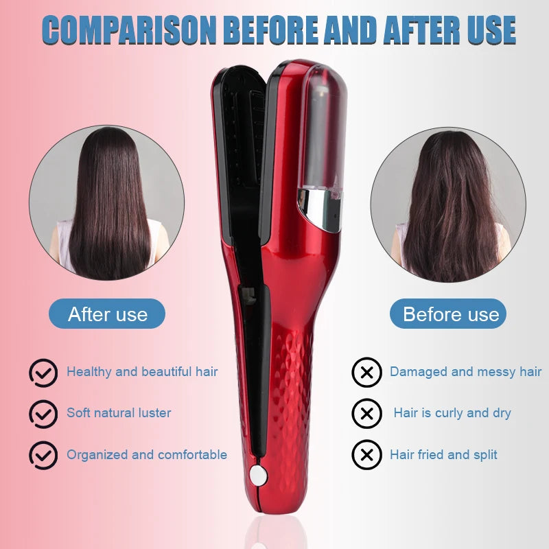 Rechargeable Cordless Split Ends Trimmer