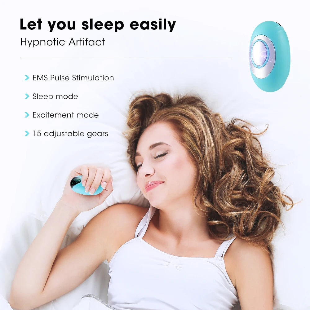 Smart Sleep Hand Held Pulse Stimulation Anxiety Relief Sleeping Aid Device