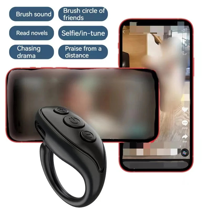 Wireless Bluetooth Fingerband Portable Selfie Remote Control Photos Videos