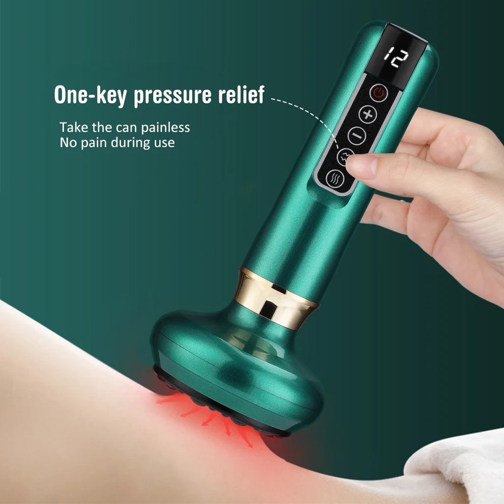 Infrared Heat Slimming Cupping Massager Gua Sha Tool