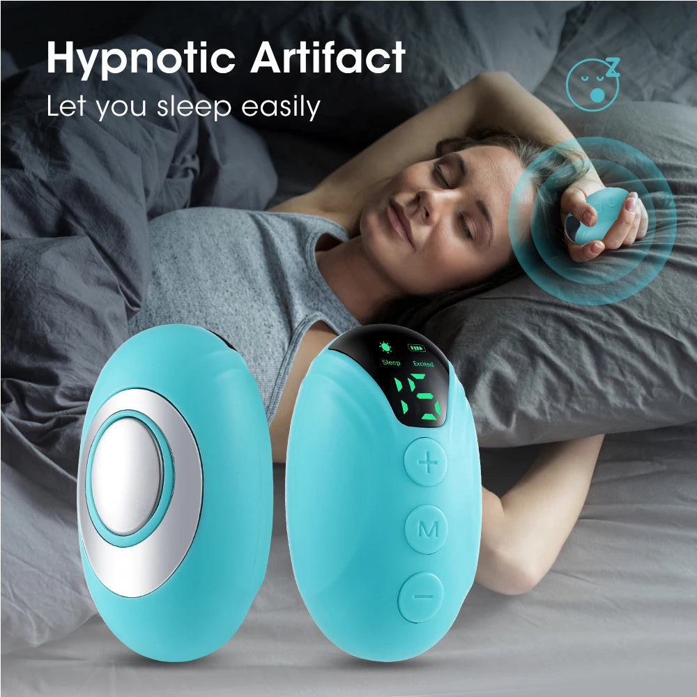 Smart Sleep Hand Held Pulse Stimulation Anxiety Relief Sleeping Aid Device