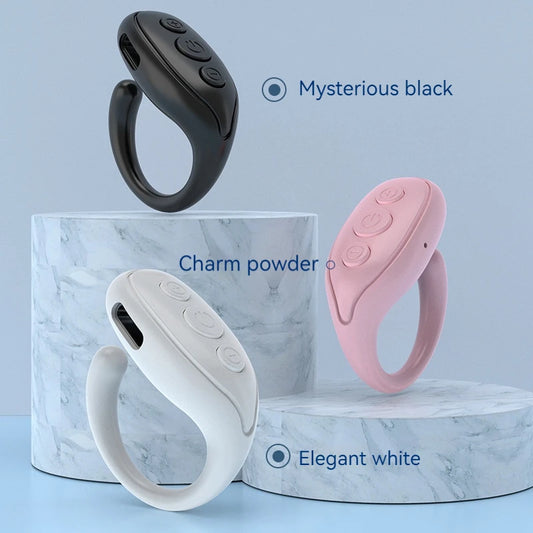 Wireless Bluetooth Fingerband Portable Selfie Remote Control Photos Videos